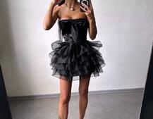 Комплект: корсет + пишна спідниця міні  Комплект: корсет + пишна спідниця міні  | PUSHKA SHOP