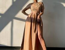 Сукня максі з мереживом  Сукня максі з мереживом  | PUSHKA SHOP