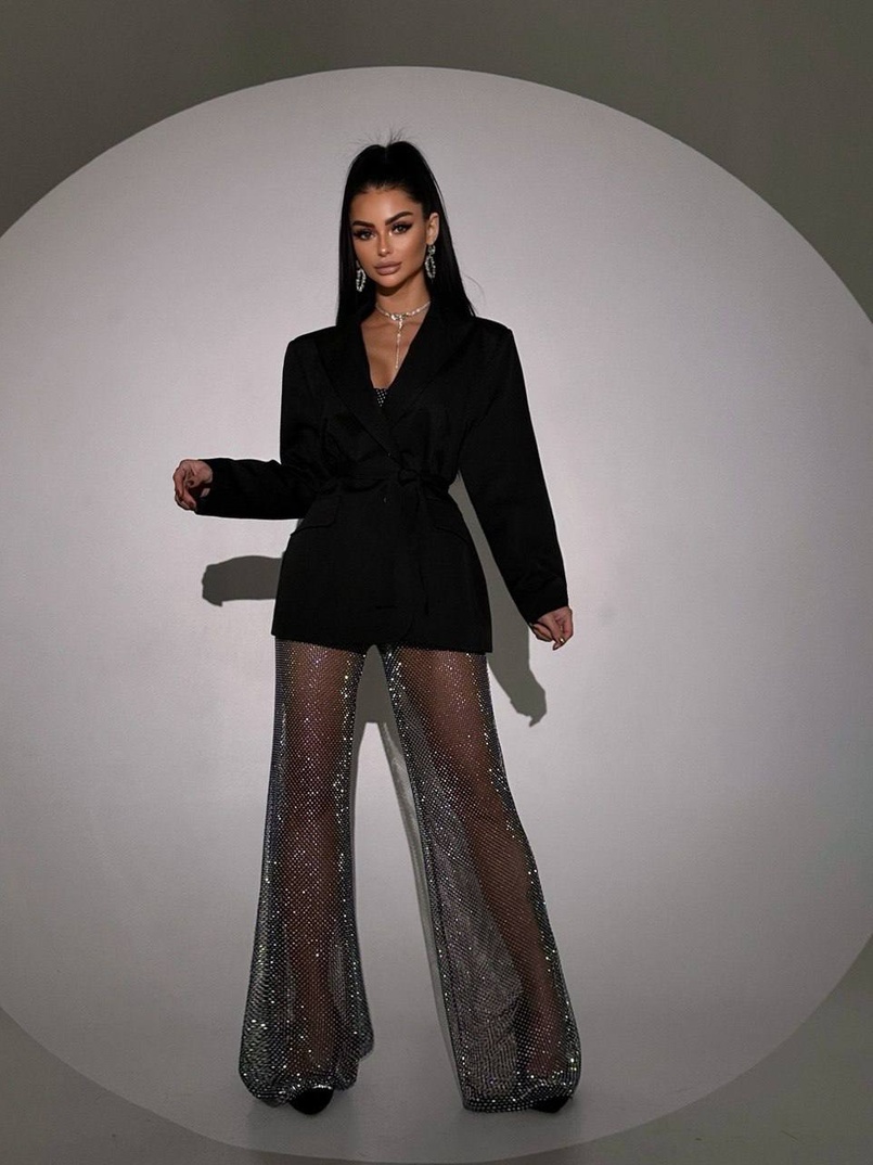 Комплект: штани + топ + піджак Комплект: штани + топ + піджак | PUSHKA SHOP