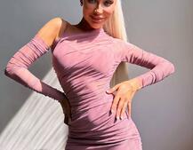 Сукня міді з драпіруванням   Сукня міді з драпіруванням   | PUSHKA SHOP