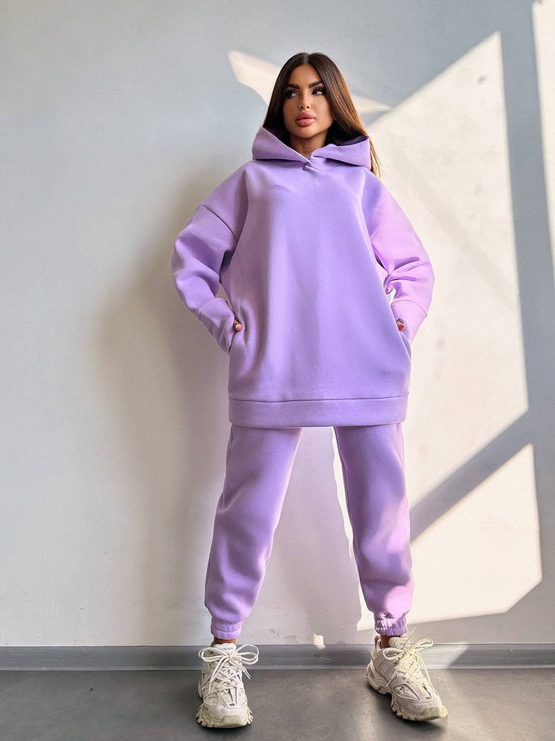 Теплий комплект: худі + спортивні штани Теплий комплект: худі + спортивні штани | PUSHKA SHOP