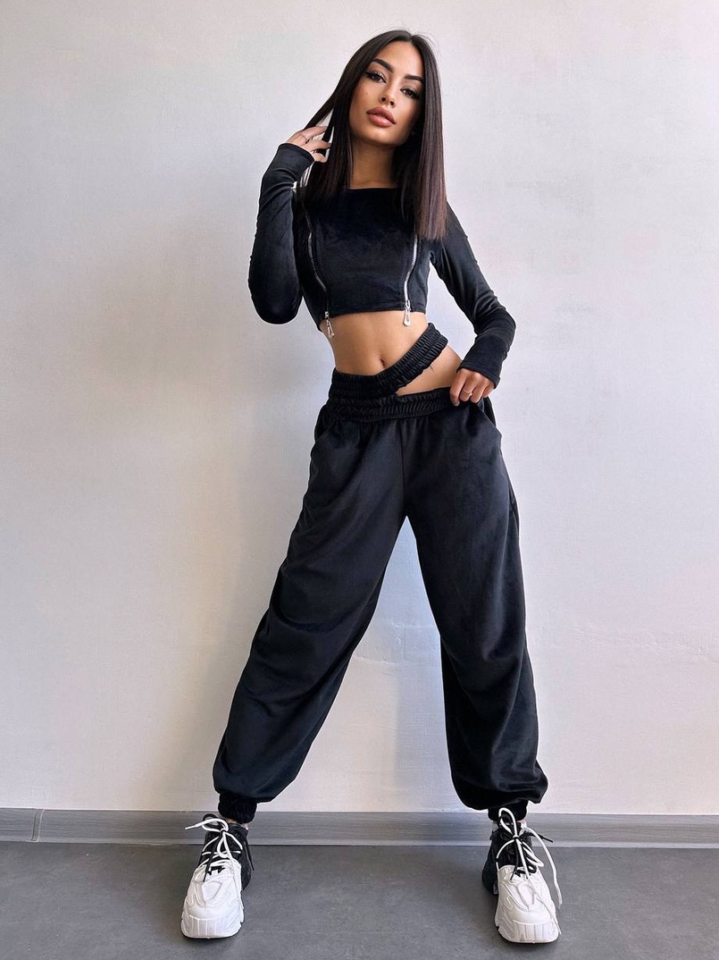 Велюровий комплект  | PUSHKA SHOP