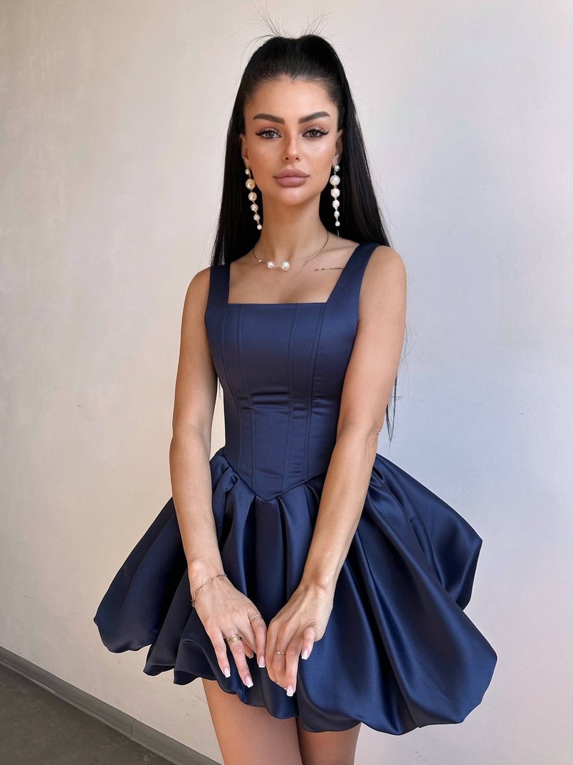 ✨ Ніжна сукня з акцентним корсетом і пишною спідницею-балон | PUSHKA SHOP