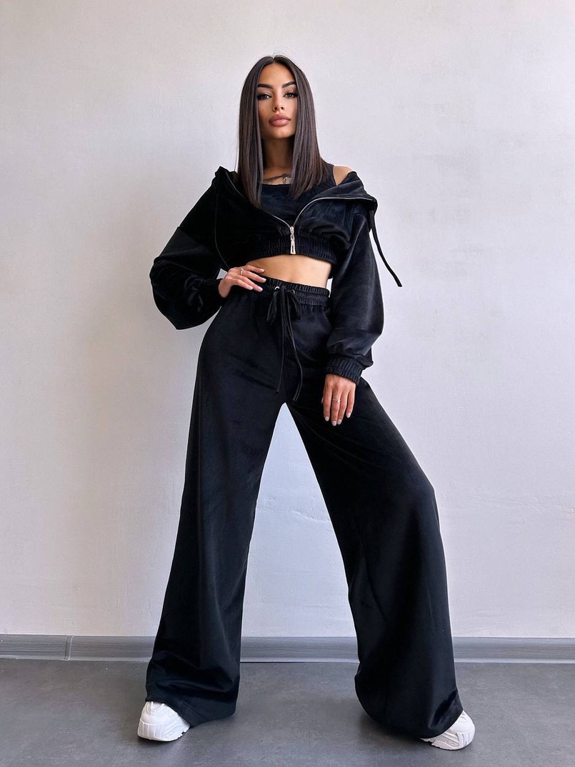 Велюровий комплект трійка  Велюровий комплект трійка  | PUSHKA SHOP