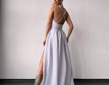 Сукня максі  з корсетним верхом і чашечками  Сукня максі  з корсетним верхом і чашечками  | PUSHKA SHOP