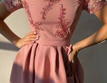 Сукня максі з мереживом  Сукня максі з мереживом  | PUSHKA SHOP