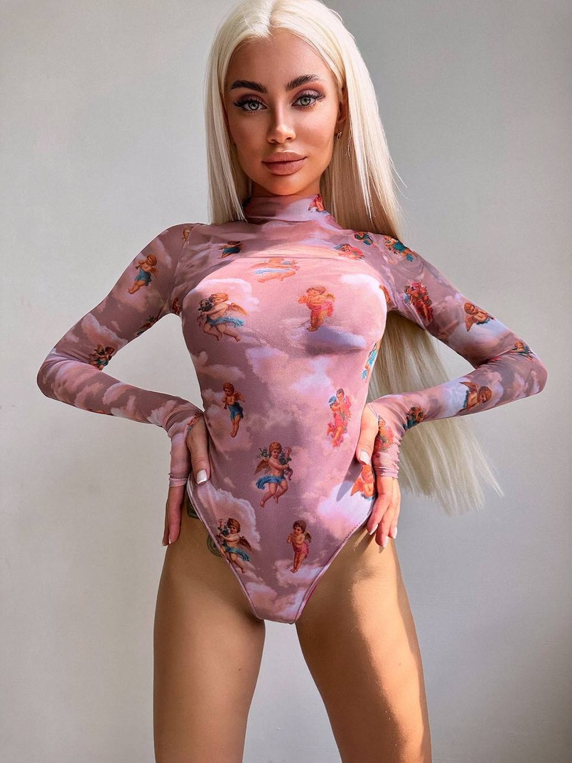 Боді з принтом   Боді з принтом   | PUSHKA SHOP