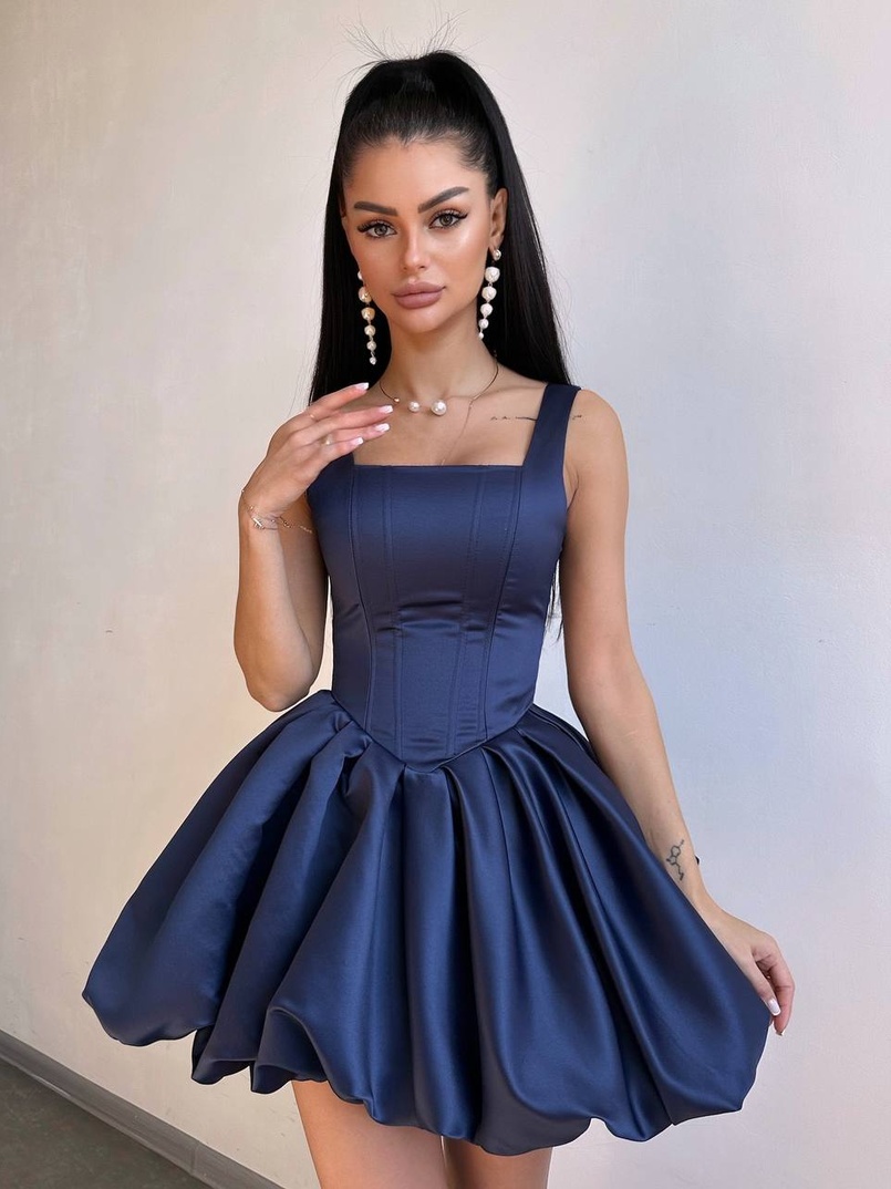 ✨ Ніжна сукня з акцентним корсетом і пишною спідницею-балон | PUSHKA SHOP