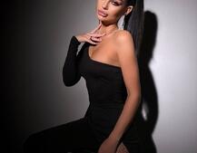 Комбінезон із сіткою зі стразами  Комбінезон із сіткою зі стразами  | PUSHKA SHOP