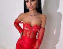 Комплект: мереживний корсет  +  спідниця максі   Комплект: мереживний корсет  +  спідниця максі   | PUSHKA SHOP