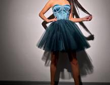 Комплект: корсет, декорований стразами  +  пишна фатинова спідниця Комплект: корсет, декорований стразами  +  пишна фатинова спідниця | PUSHKA SHOP