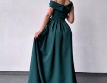 Сукня максі  з розрізом на спідниці  Сукня максі  з розрізом на спідниці  | PUSHKA SHOP