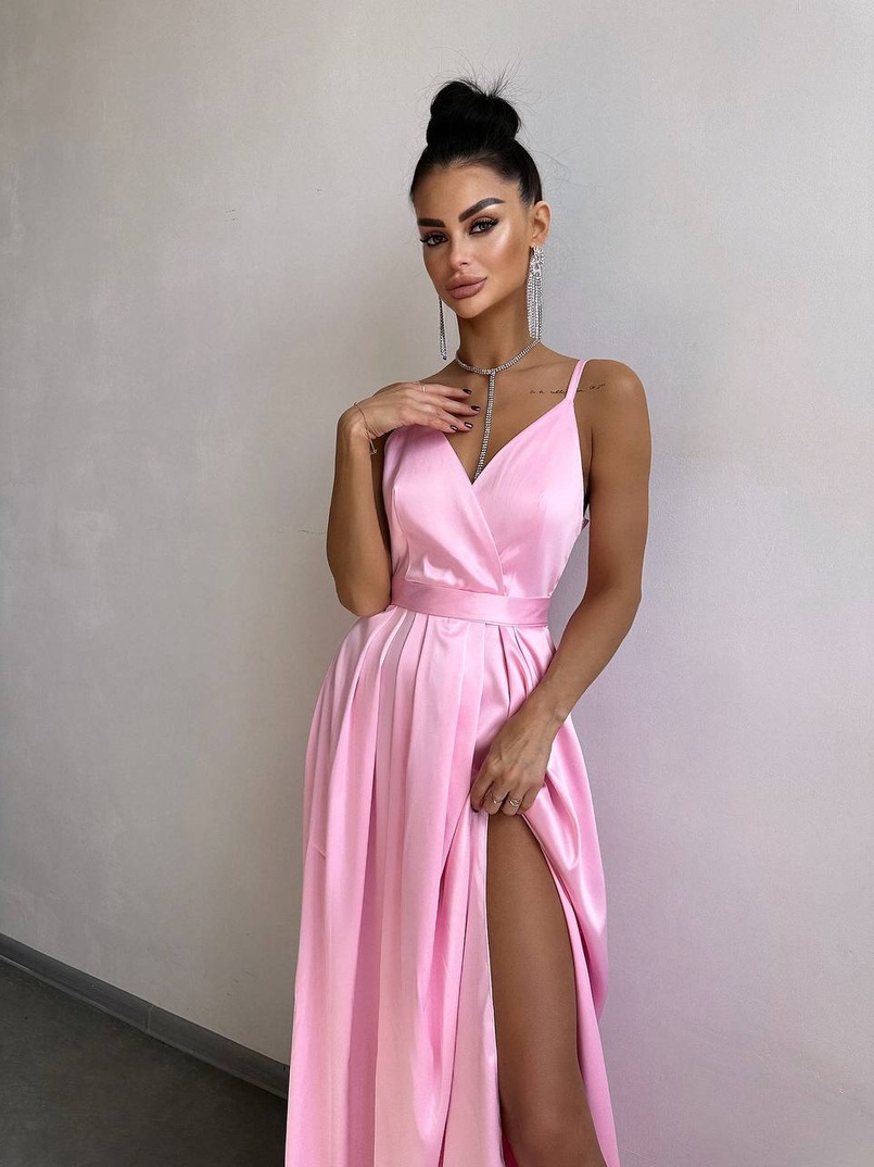 Атласна сукня максі Атласна сукня максі | PUSHKA SHOP