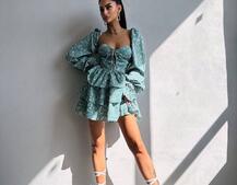 Корсетна сукня -бюстьє з пишною спідницею  Корсетна сукня -бюстьє з пишною спідницею  | PUSHKA SHOP