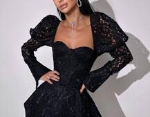 Мереживна сукня з чашечками  Мереживна сукня з чашечками  | PUSHKA SHOP