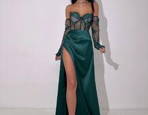 Комплект: мереживний корсет  +  спідниця максі   Комплект: мереживний корсет  +  спідниця максі   | PUSHKA SHOP