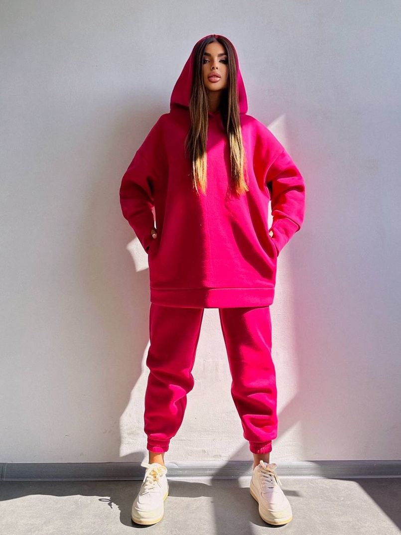 Теплий комплект: худі + спортивні штани Теплий комплект: худі + спортивні штани | PUSHKA SHOP