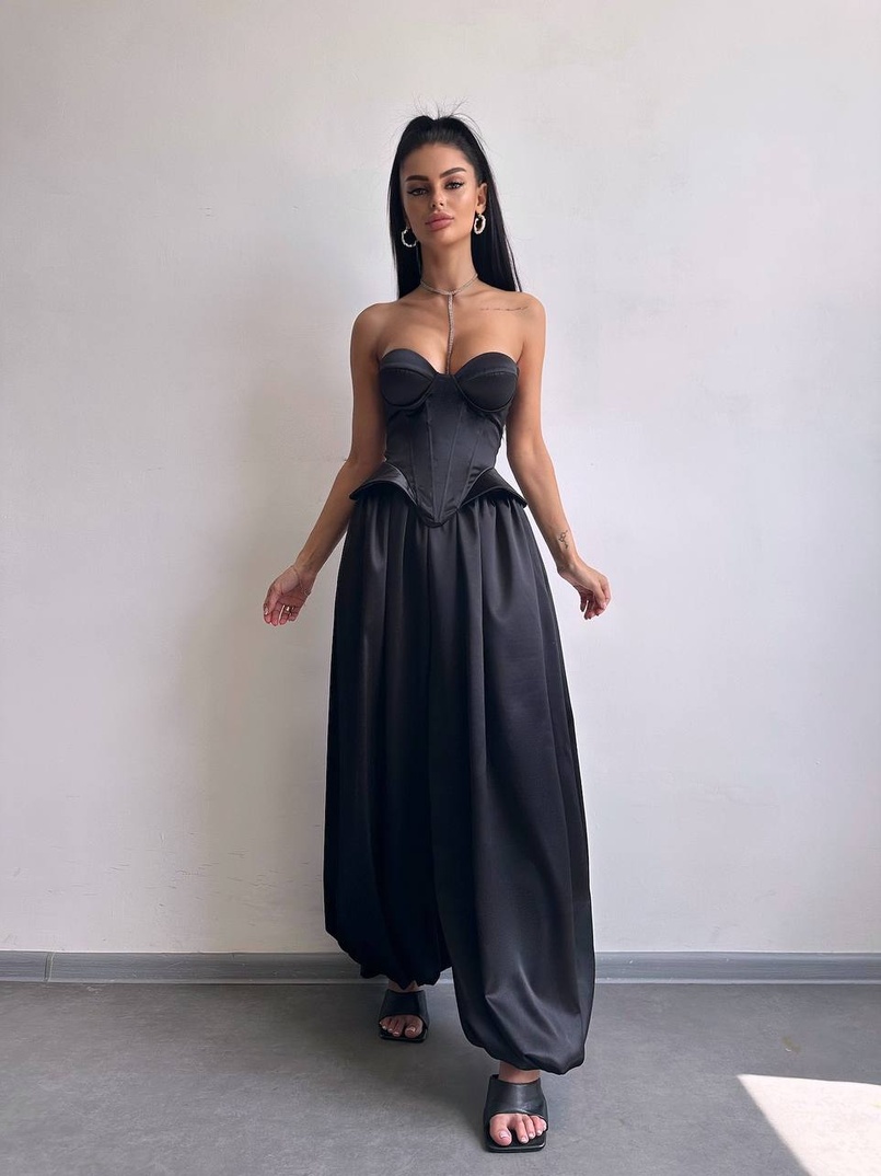 Елегантний комплект із корсета та штанів-аладінів ✨ | PUSHKA SHOP