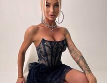 Мереживна сукня міні зі шлейфом   Мереживна сукня міні зі шлейфом   | PUSHKA SHOP