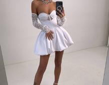 Комплект: мереживний корсет бюстьє + корсетна спідниця | PUSHKA SHOP