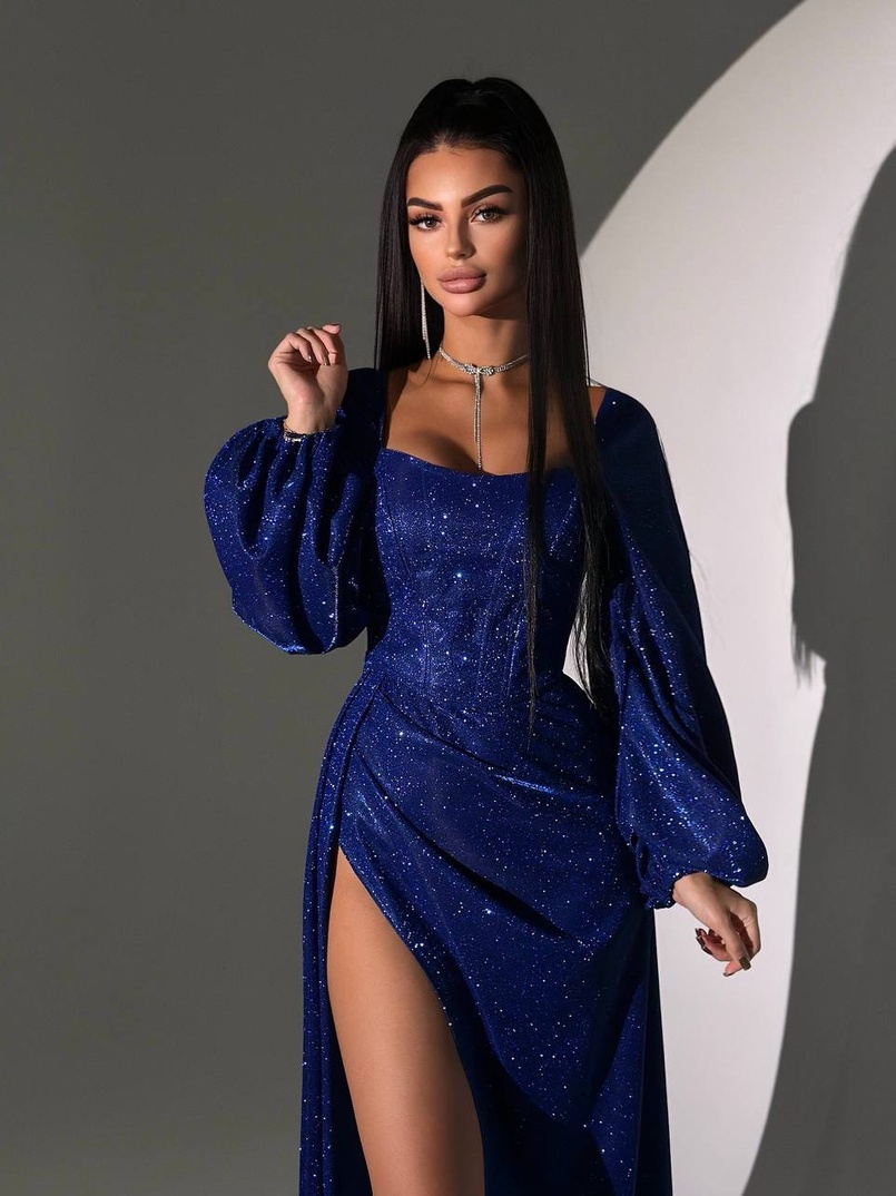 Сяючий комплект: корсет + спідниця  максі з драпіруванням Сяючий комплект: корсет + спідниця  максі з драпіруванням | PUSHKA SHOP