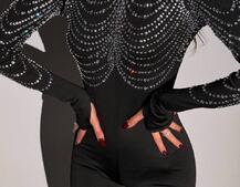 Комбінезон декорований стразами Комбінезон декорований стразами | PUSHKA SHOP