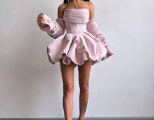 Комплект : корсет з рукавами  + спідниця балон  | PUSHKA SHOP