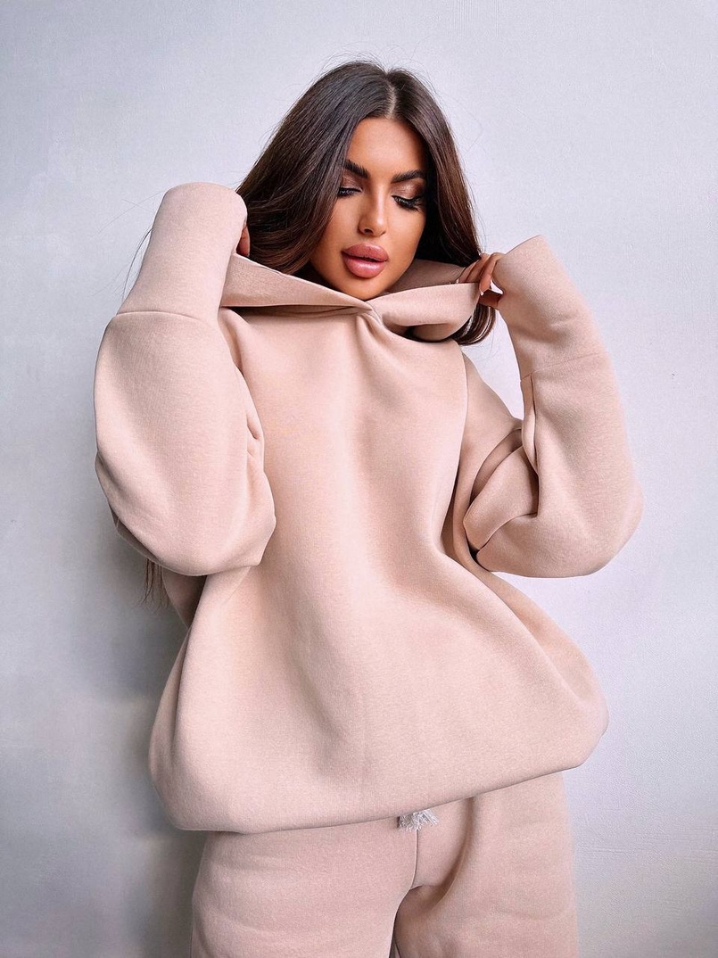 Теплий комплект: худі + спортивні штани Теплий комплект: худі + спортивні штани | PUSHKA SHOP