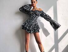 Сукня з воланами та шнурівкою по спинці Сукня з воланами та шнурівкою по спинці | PUSHKA SHOP