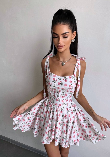 Корсетна сукня з подвійною спідницею  Корсетна сукня з подвійною спідницею  | PUSHKA SHOP