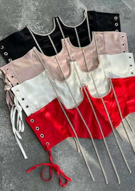 Корсет декорований стразами Ручна робота! Корсет декорований стразами Ручна робота! | PUSHKA SHOP