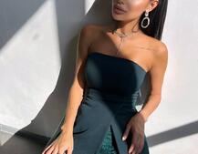 Комплект: піджак + блуза з баской + мереживна спідниця-шорти  Комплект: піджак + блуза з баской + мереживна спідниця-шорти  | PUSHKA SHOP