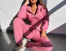 Комплект на флісі : худі з елементами корсету + штани  | PUSHKA SHOP