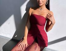 Комплект: піджак + блуза з баской + мереживна спідниця-шорти  Комплект: піджак + блуза з баской + мереживна спідниця-шорти  | PUSHKA SHOP