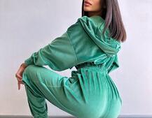 Велюровий комбінезон   Велюровий комбінезон   | PUSHKA SHOP