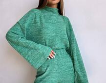 Трикотажний базовий комплект: світшот + штани  Трикотажний базовий комплект: світшот + штани  | PUSHKA SHOP