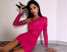 Міні сукня з драпіруванням   Міні сукня з драпіруванням   | PUSHKA SHOP