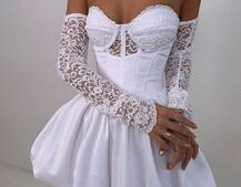 Комплект: мереживний корсет бюстьє + корсетна спідниця | PUSHKA SHOP