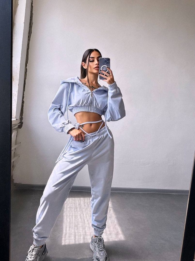 Велюровий комплект  | PUSHKA SHOP