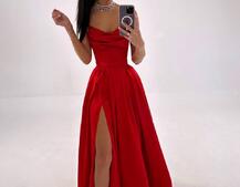 Атласний комплект: корсет + спідниця максі  | PUSHKA SHOP