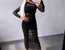 Сукня міді з драпіруванням   Сукня міді з драпіруванням   | PUSHKA SHOP