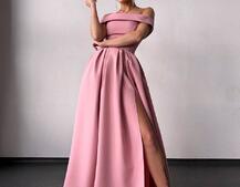 Сукня максі з відкритими плечима  Сукня максі з відкритими плечима  | PUSHKA SHOP