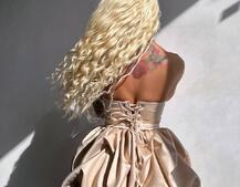 Комплект: корсет з  + спідниця декорована трояндами  Комплект: корсет з  + спідниця декорована трояндами  | PUSHKA SHOP