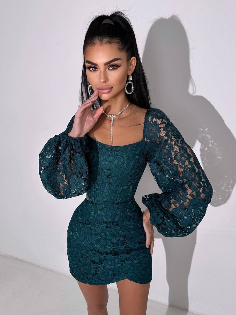 Мереживний комплект: корсет + спідниця міні Мереживний комплект: корсет + спідниця міні | PUSHKA SHOP