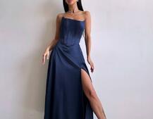Корсетна сукня міді  | PUSHKA SHOP