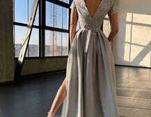 Сукня максі з мереживом  Сукня максі з мереживом  | PUSHKA SHOP