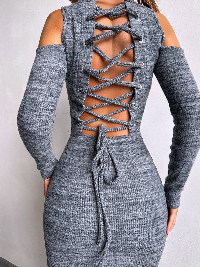 Трикотажна сукня міді    Трикотажна сукня міді    | PUSHKA SHOP