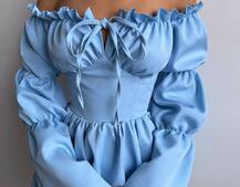 Сукня з чокером  | PUSHKA SHOP