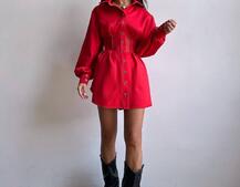 Сорочка з елементами корсета   | PUSHKA SHOP