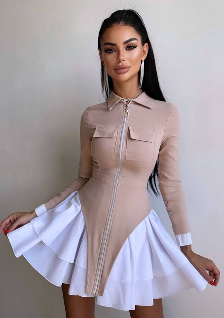 Сукня із пишною спідницею | PUSHKA SHOP